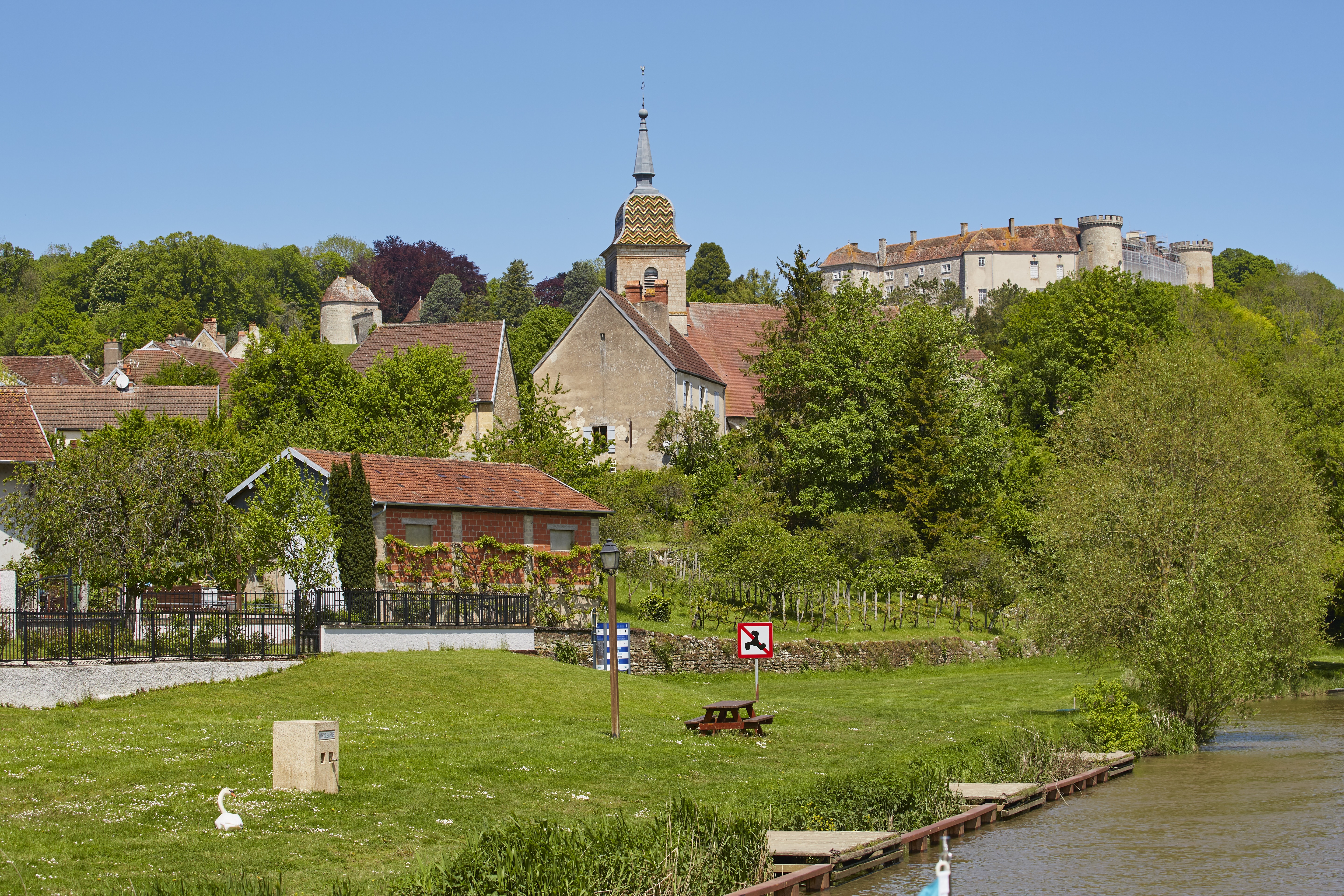 Die obere Saône - Hausbooturlaub im Naturparadies