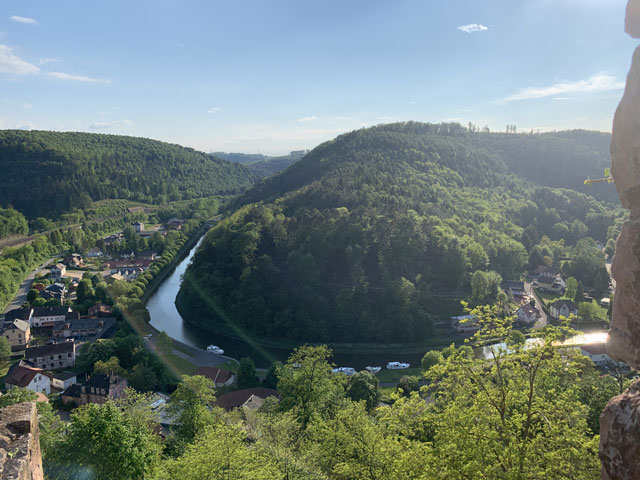 Hausboot fahren und Radeln am Saar Kohle Kanal