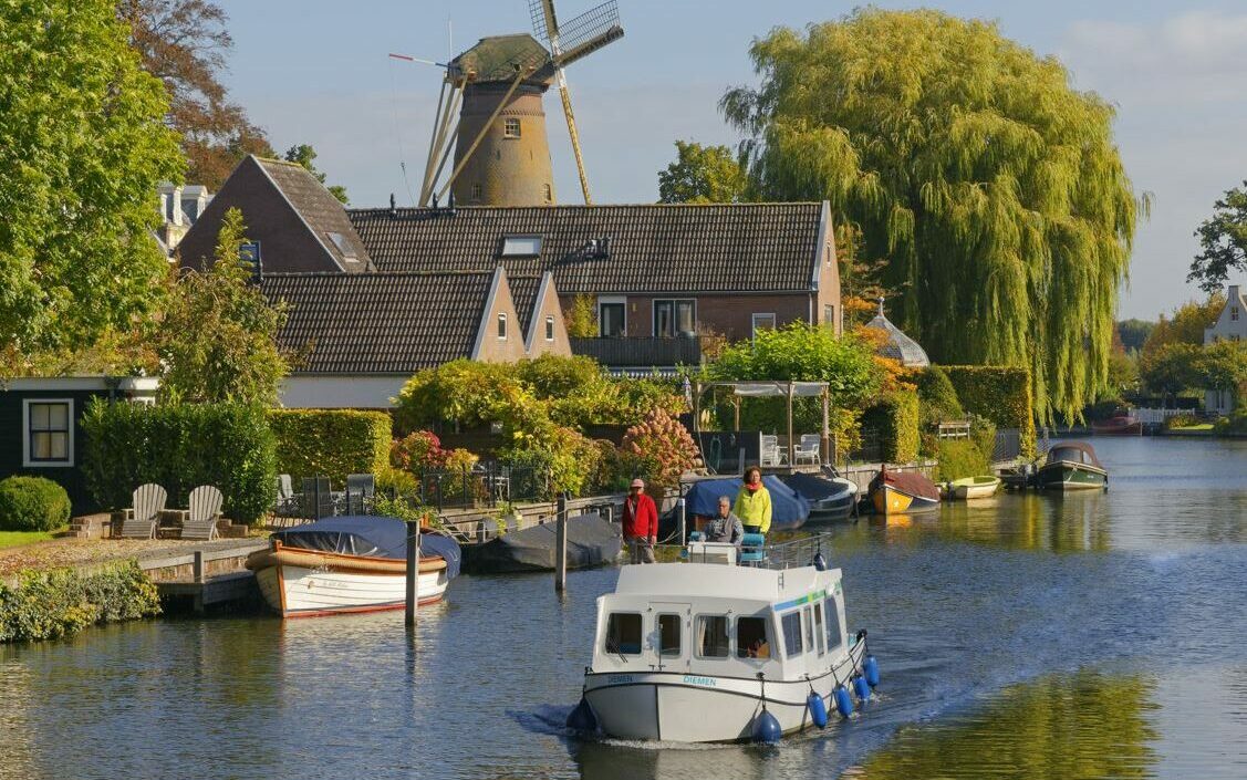 Wo kann man in Holland Boot fahren?