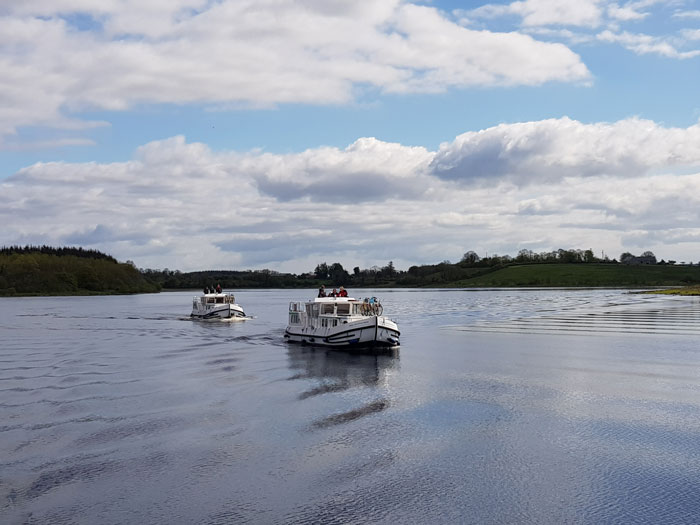 Travelling along the Shannon Erne waterway