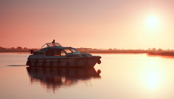 Boating on Lough Erne, exploring Northern Ireland