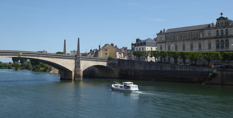 Das Hausboot und die Entdeckungen: Chalon-sur-Saône