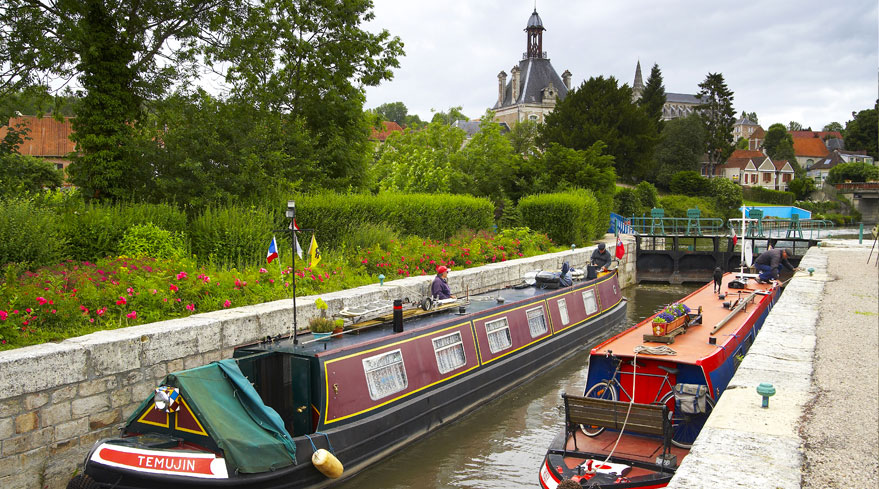 There's a knack to fishing on the canal