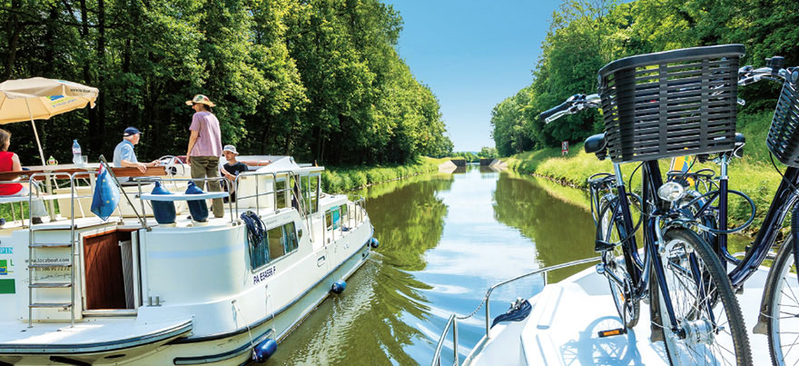 peniche sans permis canal en Bourgogne