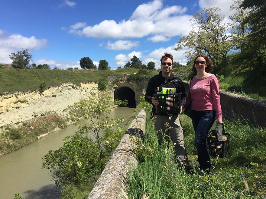 Amandine und François vom Blog  „Un sac sur le dos“