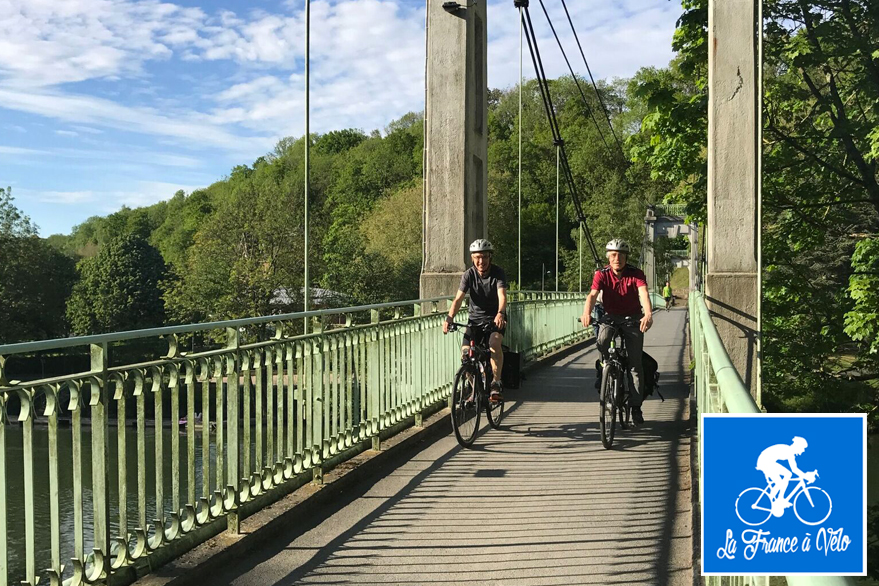 Das ganze schiffbare Frankreich mit dem Fahrrad