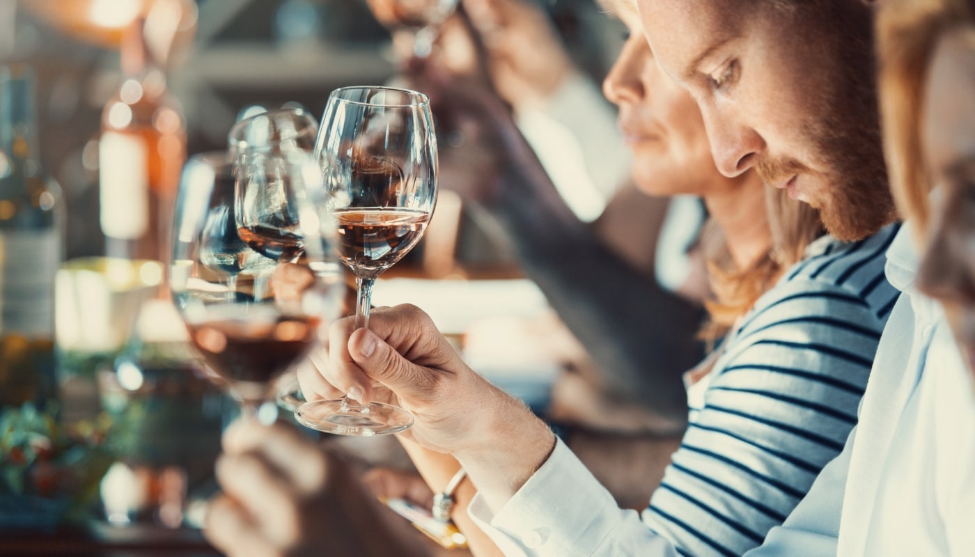 Dégustation de vin